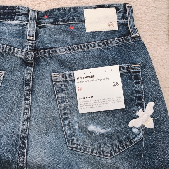 AG THE PHOEBE High Waist Straight Leg Jeans - Picture 8 of 8